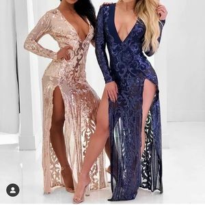 Stunning Navy Blue Dress